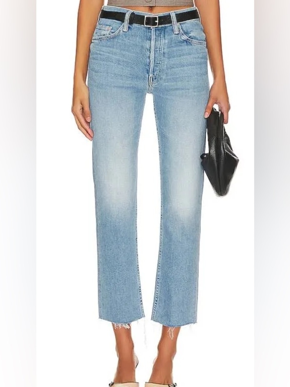 MOTHER Jean’s Tomcat Ankle Fray